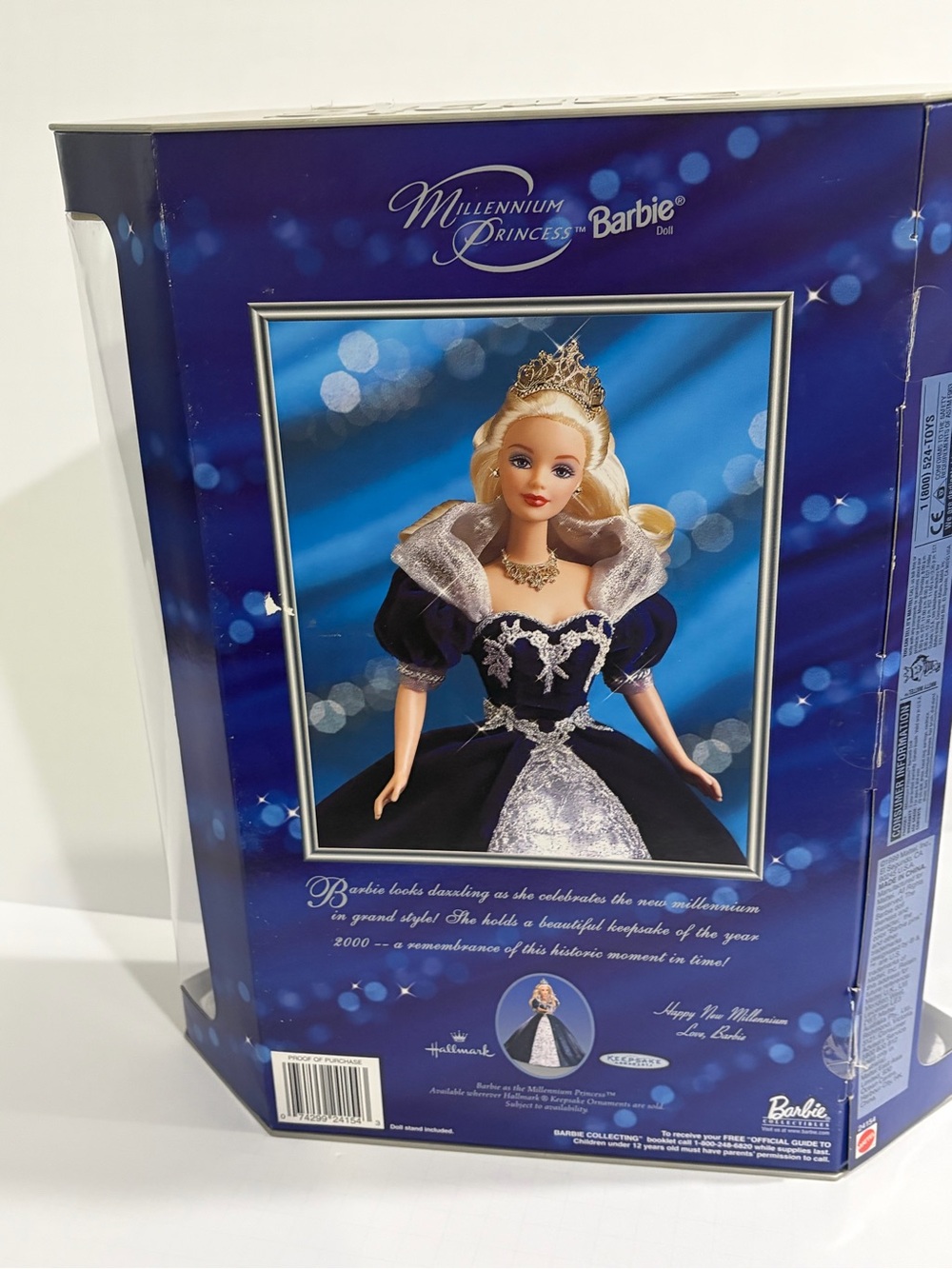 Mattel Barbie Millennium Princess Special Edition Doll 11.5” 2000 NIB Vintage - Picture 3 of 12